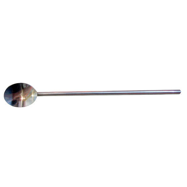 Spoon with straw handle